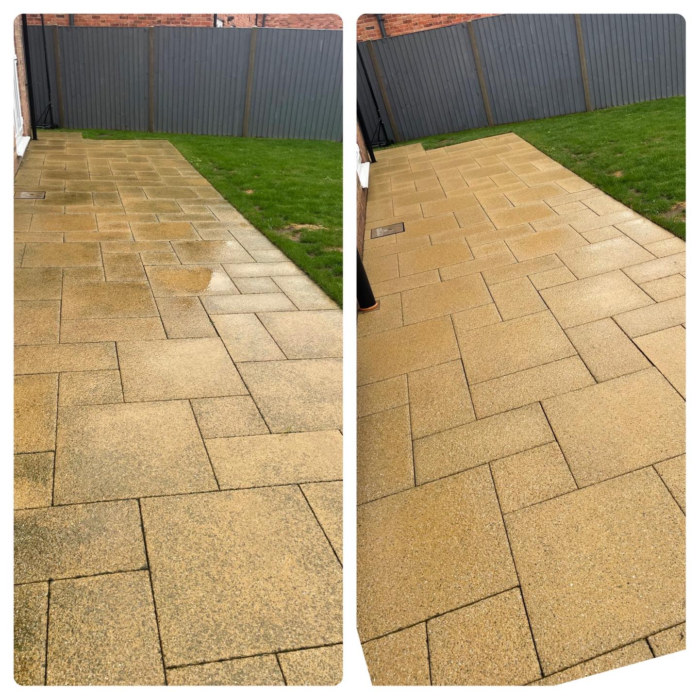 Driveway and Patio cleaning Grimsby Pressure Washing